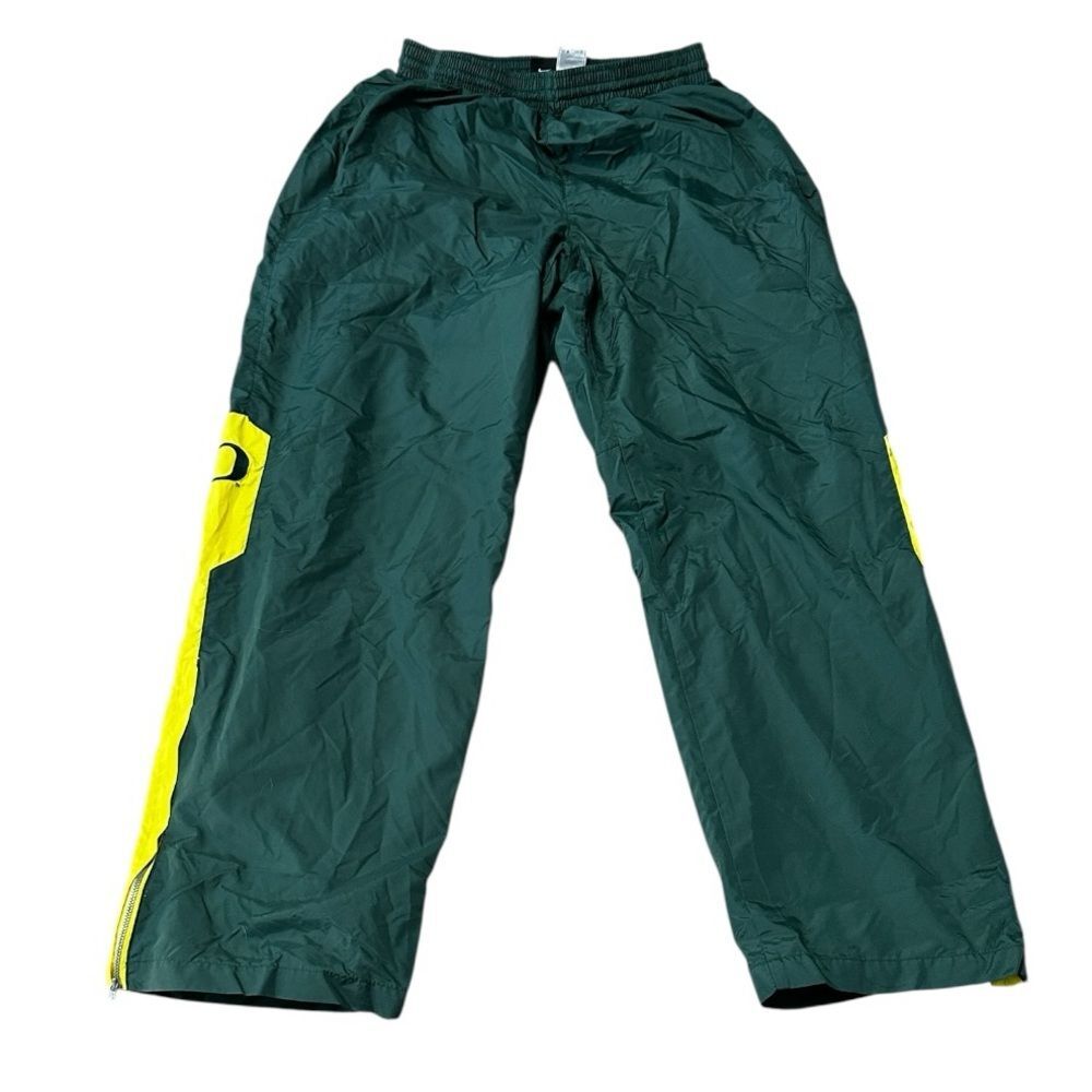 Vintage Nike Authentic Oregon Ducks Track Pants Men’s XL NCAA Zip Hem Y2K